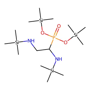 [1,2-bis[amino]ethyl]phosphonicacidbis ester structure