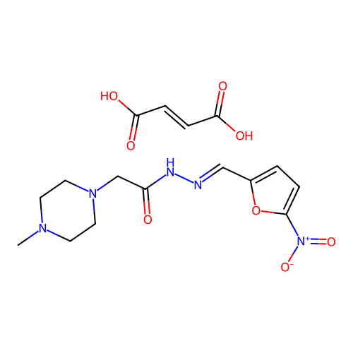 Nifurpipone maleate structure