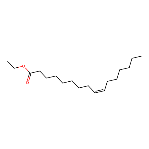 Ethyl palmitoleate structure