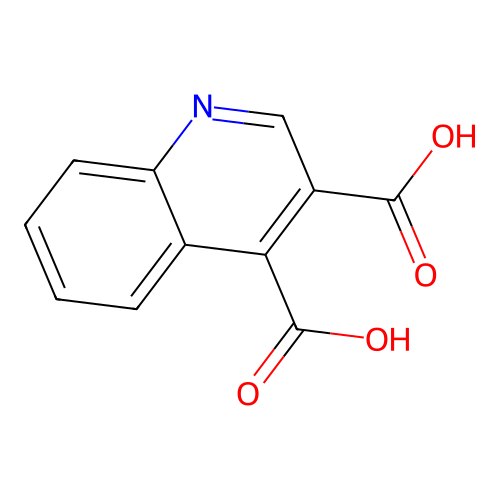 Quinoline-3,4-dicarboxylic Acid structure