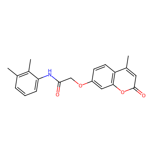 N-(2,3-dimethylphenyl)-2-((4-methyl-2-oxo-2H-chromen-7-yl)oxy)acetamide structure
