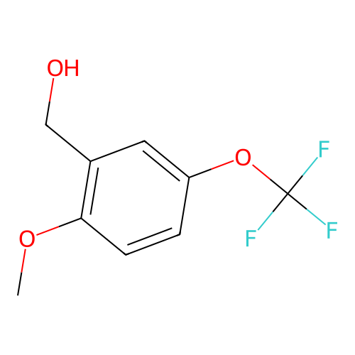 2-Methoxy-5-(trifluoromethoxy)benzyl alcohol structure