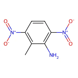 3,6-Dinitro-o-toluidine structure