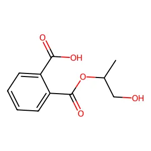 2-{[(1-Hydroxypropan-2-yl)oxy]carbonyl}benzoic acid structure