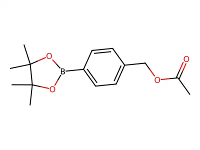 [4-(4,4,5,5-tetramethyl-1,3,2-dioxaborolan-2-yl)phenyl]methyl Acetate structure