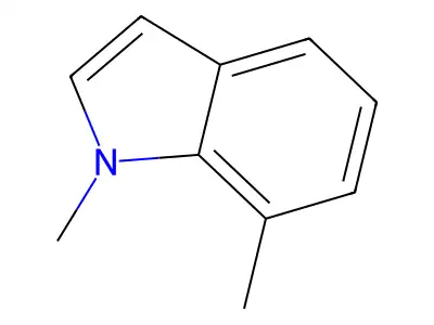 1,7-Dimethyl-1H-indole structure