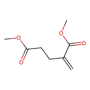 1,5-Dimethyl 2-methylenepentanedioate structure