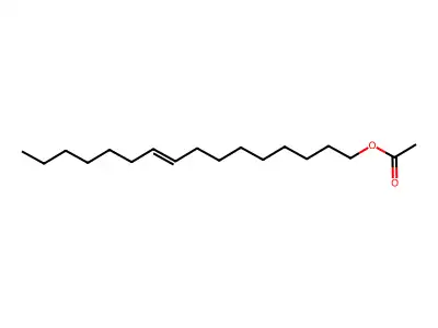 9-Hexadecenyl acetate structure