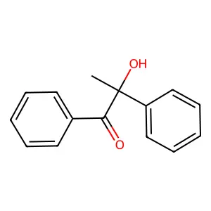 2-Hydroxy-1,2-diphenyl-1-propanone structure