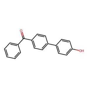 [4-(4-Hydroxyphenyl)phenyl]-phenylmethanone structure