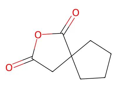 2-Oxaspiro(4.4)nonane-1,3-dione structure