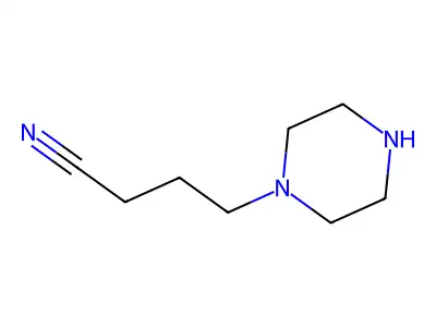 1-(3-Cyanopropyl)piperazine structure