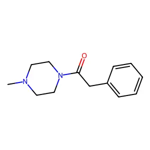 1-(4-Methylpiperazin-1-yl)-2-phenylethanone structure