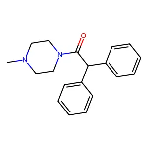 1-(4-Methylpiperazin-1-yl)-2,2-diphenylethanone structure