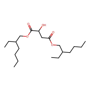 Bis(2-ethylhexyl) malate structure