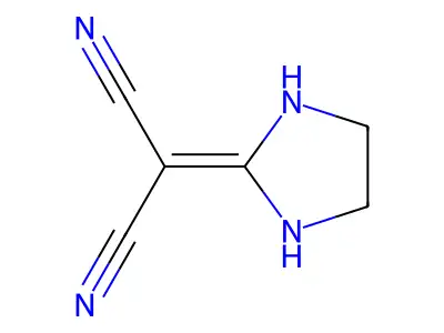 Propanedinitrile, 2-imidazolidinylidene- structure