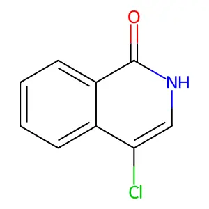 4-Chloro-1(2H)-isoquinolone structure