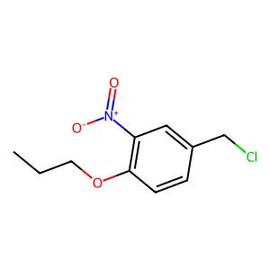 4-(Chloromethyl)-2-nitro-1-propoxybenzene structure