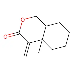 4a-Methyl-4-methylidene-1,5,6,7,8,8a-hexahydroisochromen-3-one structure