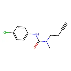 N-(3-Butynyl)-N'-(4-chlorophenyl)-N-methylurea structure
