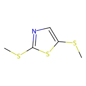 2,5-Bis(methylthio)thiazole structure