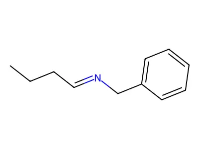 Butylidenebenzylamine structure