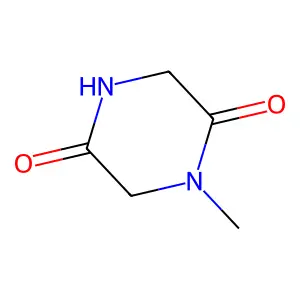 1-Methylpiperazine-2,5-dione structure