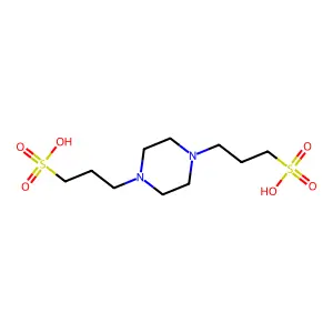 1,4-哌嗪二丙磺酸 structure