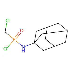 Phosphonamidicchloride, P-(chloromethyl)-N-tricyclo[3.3.1.13,7]dec-1-yl-(9CI) structure