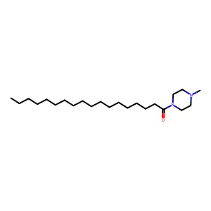 1-Methyl-4-stearoylpiperazine structure