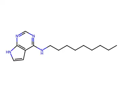 Nonapyrimine structure