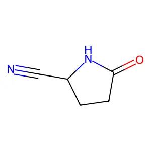5-Oxopyrrolidine-2-carbonitrile structure