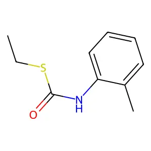 Carbamothioic acid, (2-methylphenyl)-, S-ethyl ester structure