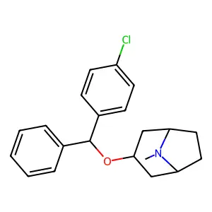 氯苯扎利 structure
