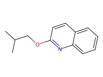 2-(2-Methylpropoxy)quinoline structure