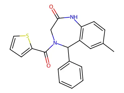4-methyl-3-{[(3-methyl-5-oxo-1-phenyl-1,5-dihydro-4H-pyrazol-4-ylidene)methyl]amino}benzoic acid structure