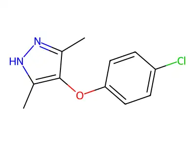 4-(4-chlorophenoxy)-3,5-dimethyl-1H-pyrazole structure