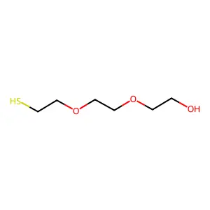 3,6-Dioxa-8-mercaptooctan-1-ol structure