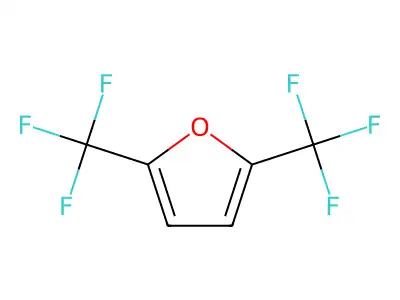2,5-Bis(trifluoromethyl)furan structure