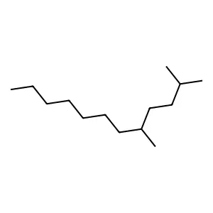 2,5-Dimethyldodecane structure