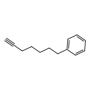 6-Heptynylbenzene structure