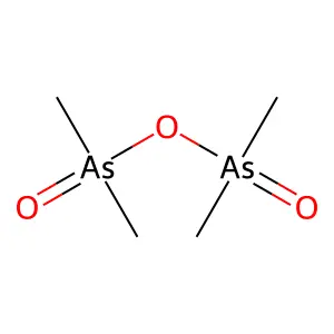 Arsinic acid, dimethyl-, anhydride structure