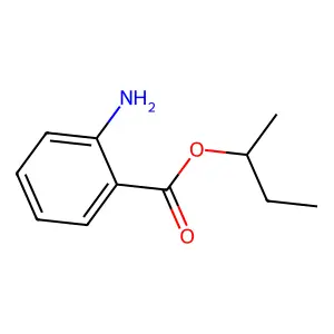 sec-Butyl o-aminobenzoate structure