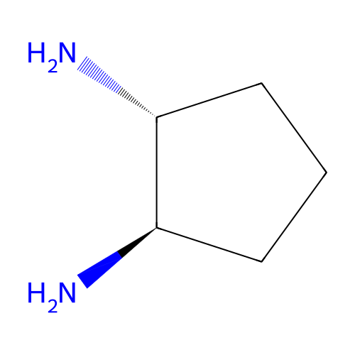 环戊烷-1,2-二胺 structure