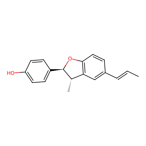 (+)-Conocarpan structure
