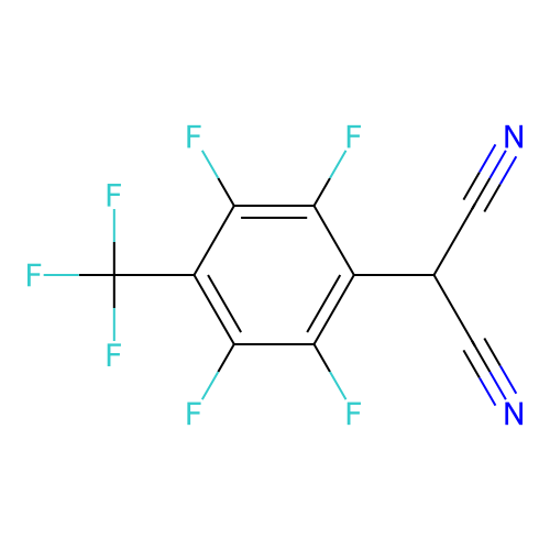 [2,3,5,6-Tetrafluoro-4-(trifluoromethyl)phenyl]propanedinitrile structure