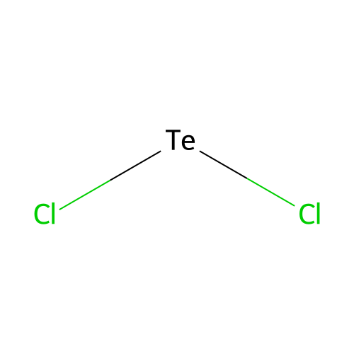 二氯化碲 structure
