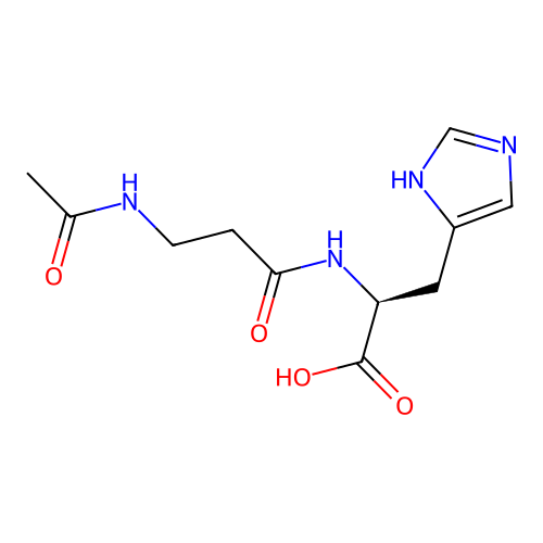 N-Acetyl-L-carnosine structure