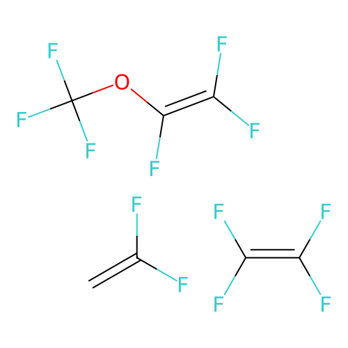 (C3-F6-O.C2-H2-F2.C2-F4)x- structure