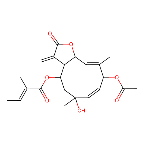 Deoxytifruticin HM-2, acetyl structure
